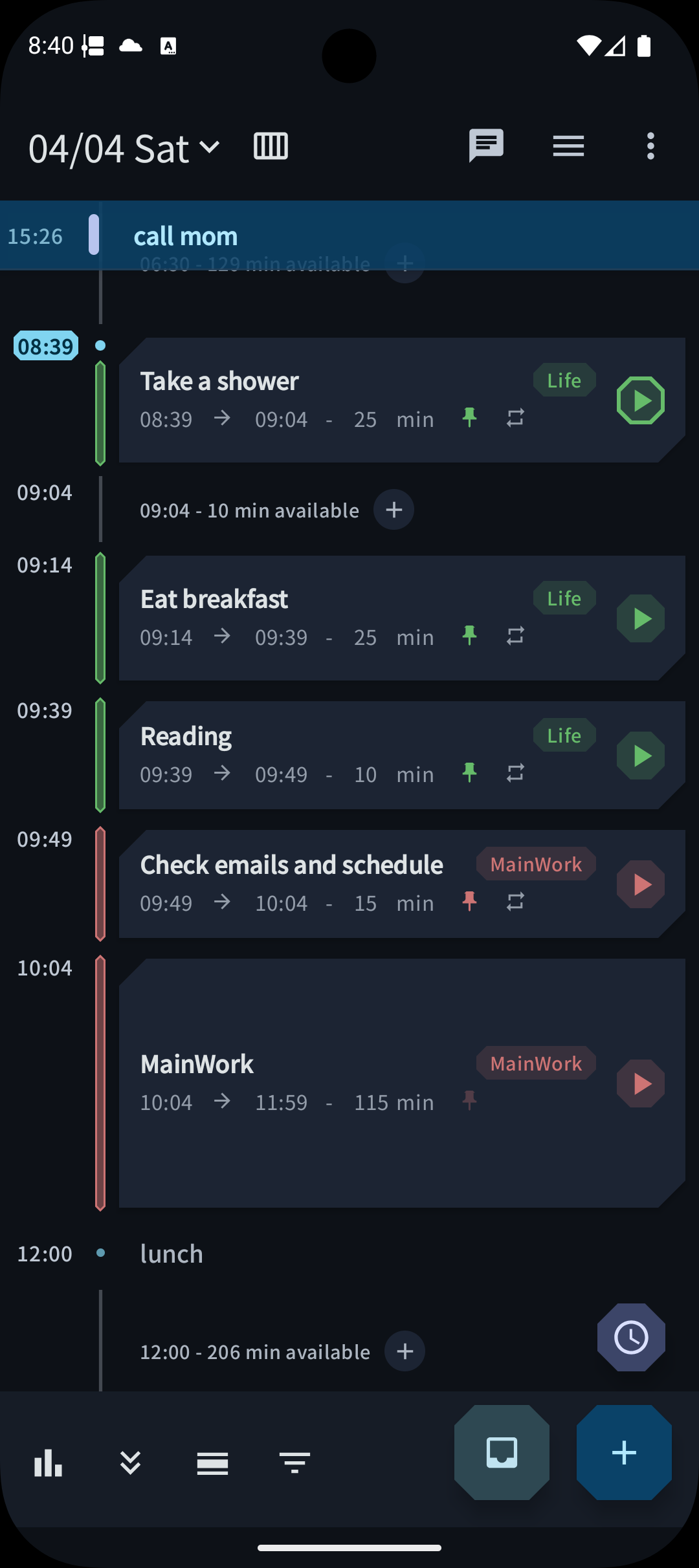 Timlin - めんどくさがりのためのデイリープランナー
